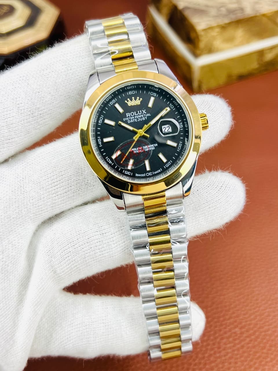ROLUX Golden Black | Semi Automatic